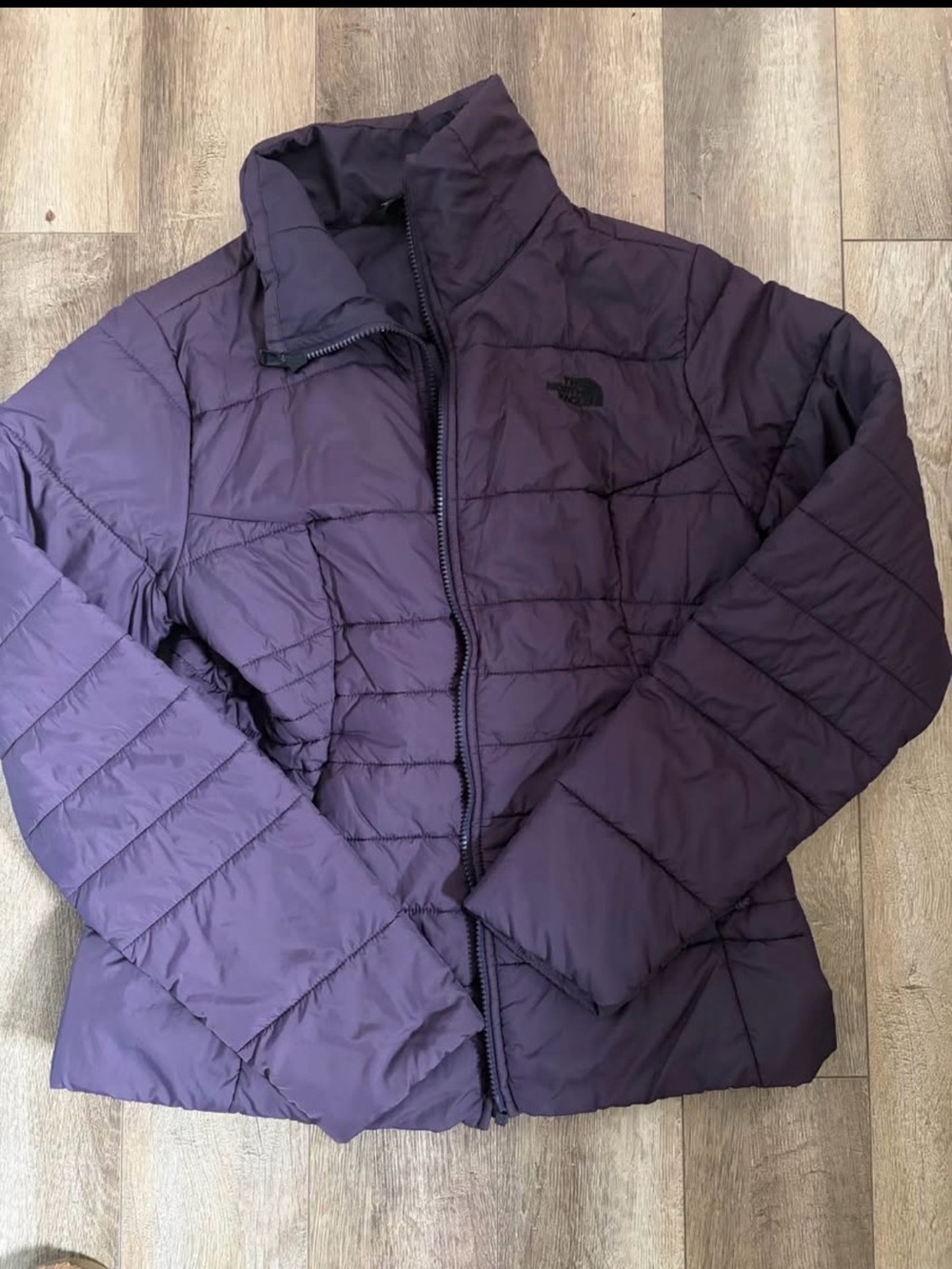 The North Face Men's Quilted Puffer Jacket - Purple